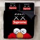 thumbnail image 1 of Kaws Bedding Set Kid Girls Bed Cover Pillowcase /3pc Double Queen Gift, 1 of 3