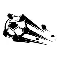 Rienda Libre Graphics - Decomural Flying Football Ball Sports Ws-15316