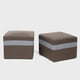 thumbnail image 4 of Sofa Paris 2 Pouf Gris Café, 4 of 4