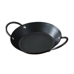 Bothyi - Sartén Antiadherente De Dos Asas Para Barbacoa, Picnic, Paella, Longitud 22,3 Cm