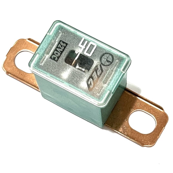 Fusible EDS 40A 32V verde Serie PAL 1 13/16 doblado