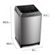 thumbnail image 2 of Lavadora Carga Superior 18 Kg Premium Care Pro 18X Silver, 2 of 11