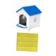 thumbnail image 5 of Cajas Nido Para Gallinas, Resistentes, Fáciles De Limpiar, Para Gallinas Ponedoras, Para Patos, Color Azul, Con Tapete, 5 of 5
