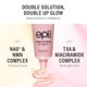 thumbnail image 2 of Crema Facial epii Double Up 50ml NAD+ NMN TXA Escualano, 2 of 7
