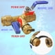 thumbnail image 4 of Kit de válvulas de servicio para calentadores de agua sin tanque Xiny Tool de 3/4 pulgadas, 4 of 6