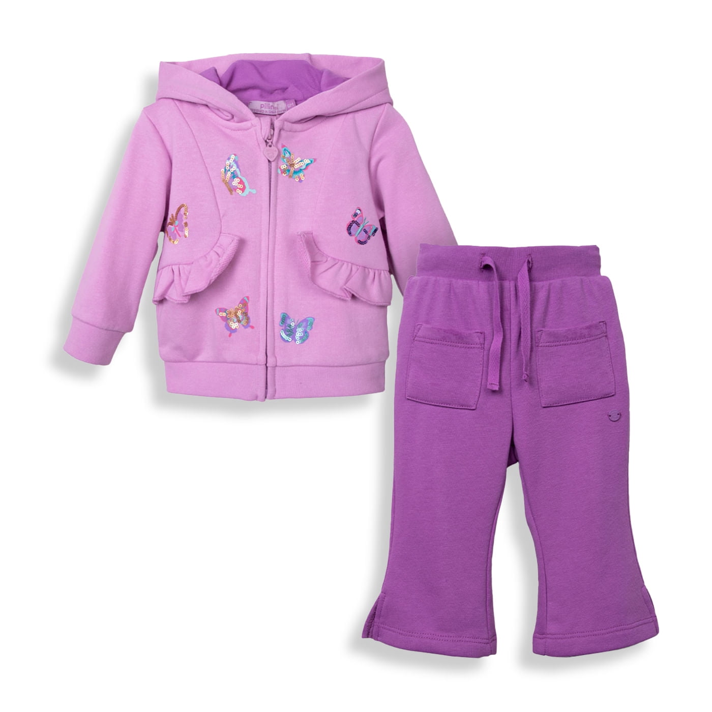 Buzo Bebé Niña Rosado Pillin