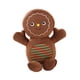 thumbnail image 2 of Cojines Navideños, Lindos Regalos, Muñeco De Peluche De Jengibre Para Navidad, Marrón Oscuro, 2 of 3