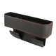 thumbnail image 1 of Organizador De Espacio Para Asiento De Coche, Organizador Lateral De Consola Para Sujetar El Teléfono, Línea Negra Y Roja Para Mujer, 1 of 5
