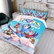 thumbnail image 3 of TOTS Conjunto de sábanas temático, trío de piezas, cómodo y amigable con la piel, diseño único, regalo de decoración para el hogar para familiares, amigos y fans,173cm *218cm, 3 of 6