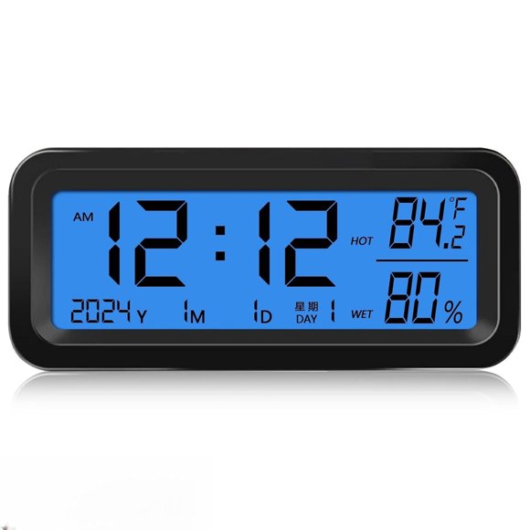 Timloon Car Dashboard Clock with Automatic Backlight at Night
