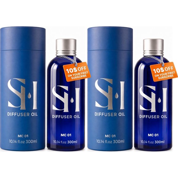 Aceite para difusor SCENTHORIZON Mónaco MC01 2 × 300 ml