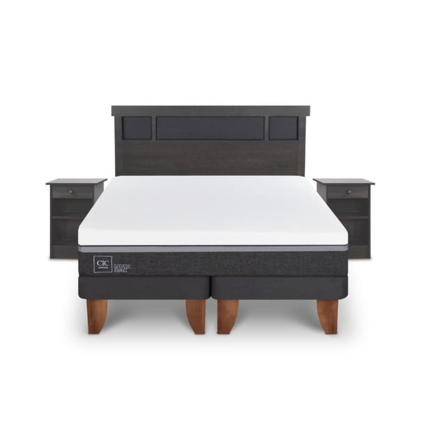 Cama Europea Europea Ortopedic Advance 2P Bd Set Dublin 2 Plaza Base Dividida