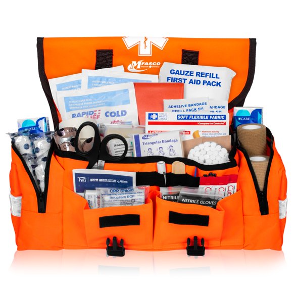 Botiquín de Primeros Auxilios MFASCO 326 Piezas para Emergencias Deportivas