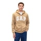 thumbnail image 1 of Sudadera con capucha GAP para hombre Heritage Logo con cremallera completa Mojave L, 1 of 1