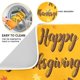 thumbnail image 2 of Alfombrilla para secar platos Nander Happy Thanksgiving con calabaza y pavo, 2 of 7