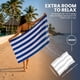 thumbnail image 2 of Utopia Towels – Toalla de Playa 76 cm × 152 cm, Pack 24, Azul, 2 of 7