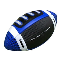 Magideal - Balón De Fútbol Americano De Tamaño Oficial Para Practicar Fútbol, Juguete Portátil De Calidad Para Niños, Balón De Rugby Para Niños, Regalo Azul