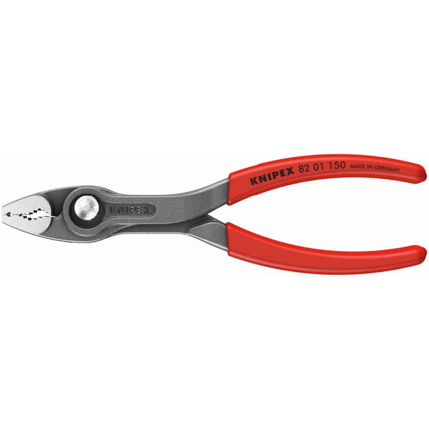 Alicates TwinGrip Knipex 8201150, potencia de agarre mejorada