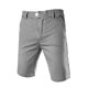 thumbnail image 5 of Pantalones Cortos de Hombre INSPIRE CHIC con Rayas, Presillas para Cinturón, Cierre de Cremallera y Botón, Bolsillos, Pantalones Cortos Casuales 36 Negro y Blanco, 5 of 8