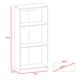 thumbnail image 3 of Biblioteca Kalo 120 Wengue 122x58x27 Cm, 3 of 3