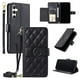 thumbnail image 1 of Funda tipo billetera FOXDOCK para Samsung Galaxy A16 – Tapa abatible con correa para mujer, 1 of 5