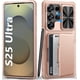 thumbnail image 1 of Funda de teléfono tipo cartera BXYJY para Samsung Galaxy S25 Ultra Rose Gold, 1 of 3