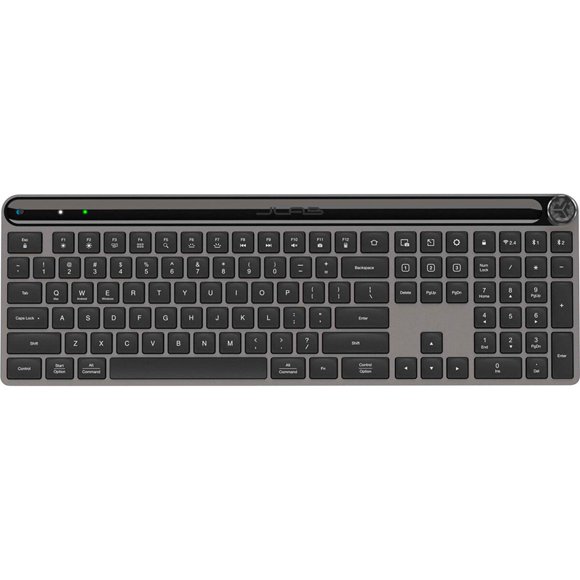 Teclado JLab Epic inalámbrico negro retroiluminado con numpad