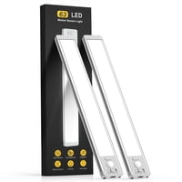 Iluminación Para Debajo Del Gabinete: Sensor De Movimiento Recargable Mcgor 2P