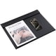 thumbnail image 4 of Alfombrilla de escritorio KINGFOM 46 × 36 cm negra con clip magnético, 4 of 9