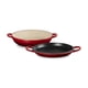 thumbnail image 1 of Hierro fundido esmaltado Braiser Le Creuset de 3,5 litros con tapa para asador, 1 of 4