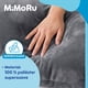 thumbnail image 3 of Cojín Maternal Lactancia MiMoRu Forma U 140x80 cm Algodón Gris, 3 of 3