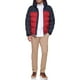 thumbnail image 3 of Chaqueta acolchada Tommy Hilfiger de nailon rojo y medianoche para hombre, talla XXXL, 3 of 3