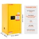thumbnail image 2 of Gabinete de almacenamiento de líquidos inflamables VEVOR Safety, 16 galones, amarillo, 2 of 2
