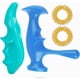 thumbnail image 1 of Herramienta de masaje manual de puntos de presión y protector de pulgar para masaje de tejido profundo de cuerpo completo, con 2 anillos para dedo, alivio del estrés., 1 of 7