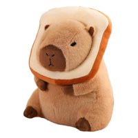 Magideal - Lindo Capybara Animal De Peluche Capybara Juguete De Peluche Coleccionable Muñeco De Capybara De Felpa Para Niños Regalos De Cumpleaños Familia Niños Pan