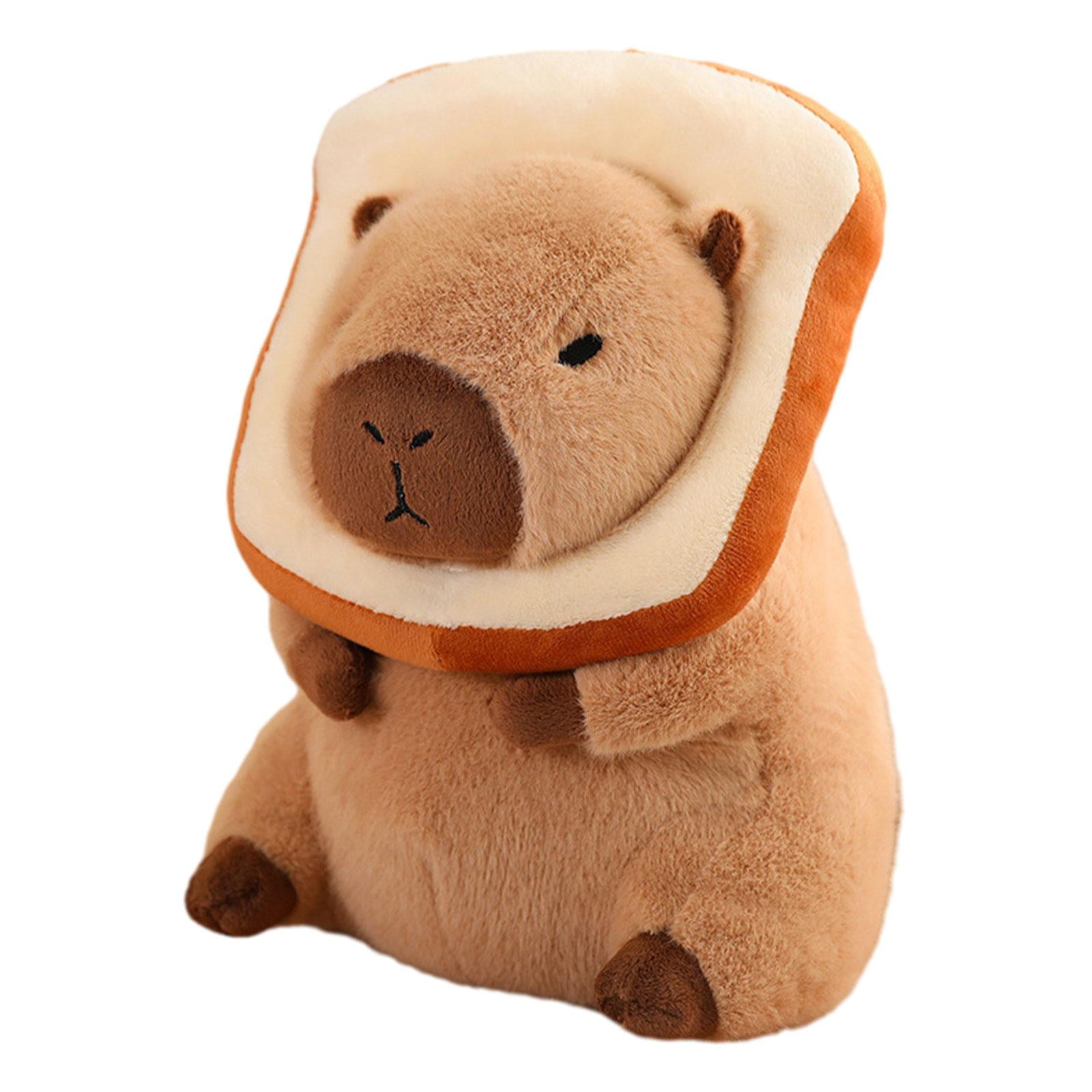 Magideal - Lindo Capybara Animal De Peluche Capybara Juguete De Peluche Coleccionable Muñeco De Capybara De Felpa Para Niños Regalos De Cumpleaños Familia Niños Pan