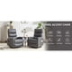 thumbnail image 1 of Heat Massage Manual Recliner Chair with Rocker and Swivel in Fabric for Living Room, Grey, 1 of 3