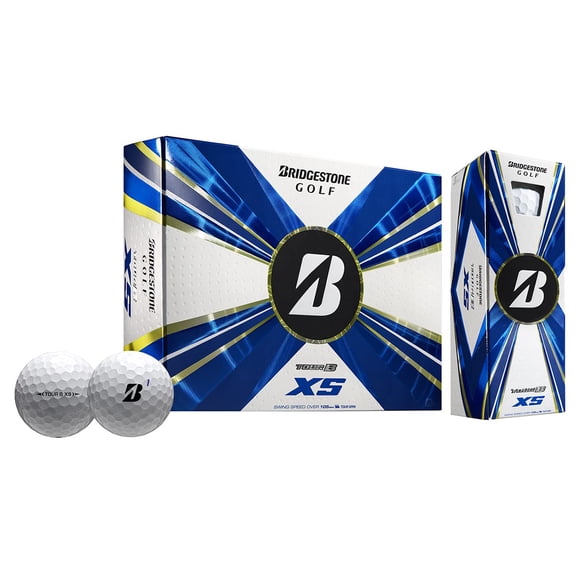 Pelotas de golf Bridgestone Golf 2022 Tour B XS blancas (12 unidades)