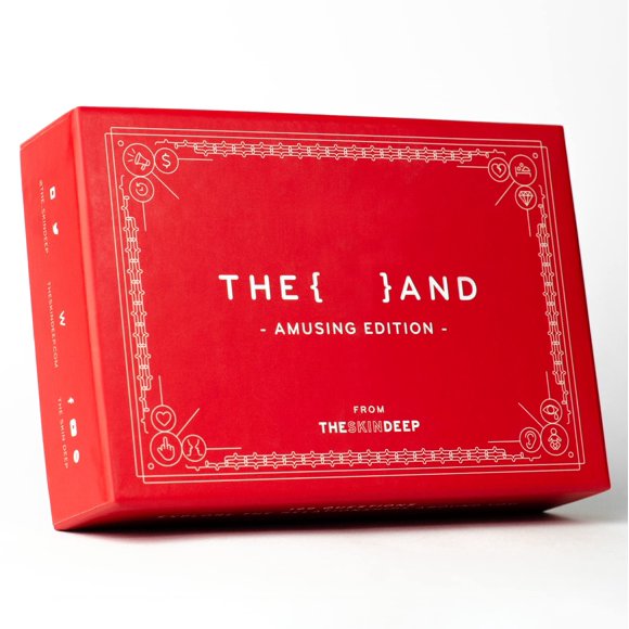 Juego de cartas The Skin Deep Amusing Edition 199 tarjetas de preguntas