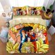 thumbnail image 1 of x332 Bed SheetsSuper Saiyan comforter set cartoon bedding sets boys children teenagers comforter sets pillowcases children Christmas gift 3-Piece Bedding Set (1 Duvet Cover + 2 Pillow Shams) nj332, 1 of 5