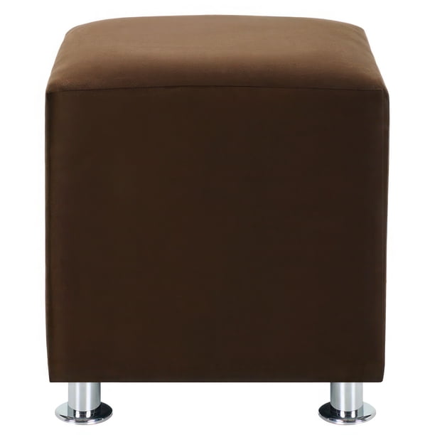 Pouf Cali 1c Felpa 12 Chocolate