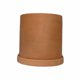 thumbnail image 2 of Set de 2 Maceteros Terracota Cilindro con Plato S 13x13 y M 15x15 cm, 2 of 4