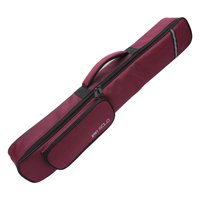 Bothyi - Estuche Para Clarinete Y Saxofón Soprano Con Cremallera, Tela Oxford Para Escenario, Viajes Al Aire Libre, Color Rojo Vino
