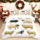 thumbnail image 1 of Sheep Breed Illustration Printed Duvet Cover Set Bedding Set Including Duvet Cover and Pillowcases Multi-Color Print Suitable for All Seasons Ideal for Home and, 1 of 1