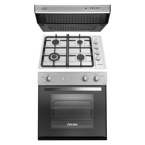 Fensa - Kit Empotrado Horno F 1060Ra + Encimera 4 3Hf + Campana U6160