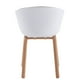 thumbnail image 4 of Silla De Comedor Napoles Negro Blanco, 4 of 7