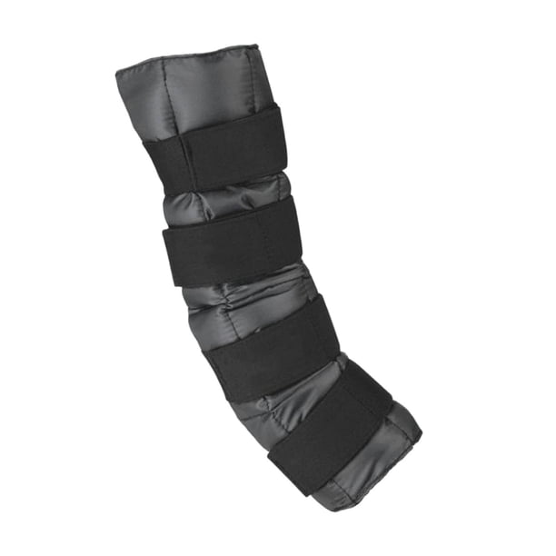 Horse Ice Leg Wrap Refrilling Wrap para equipos multifunción de equipos multifunción Packle de hielo para pezuñas de uso diario Entrenamiento Adultos Negro