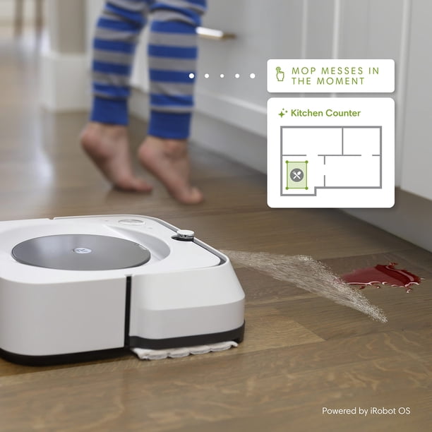 Robot Mop iRobot Braava Jet M6 (6110) Ultimate Wifi Blanco | Lider