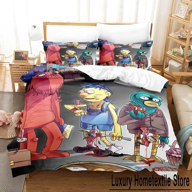 Dont Hug Me Im Scared Bedding Set Bed Aldult Kid Bedroom Duvetcover Bed Bed Sheets