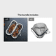 thumbnail image 1 of Stainless Steel Cooking Spices Infuser Fine Mesh Loose Tea Herbal Strainer Extended Chain Kitchen Seasoning Balls Outdoor Home Kitchen Accessories, 1 of 5